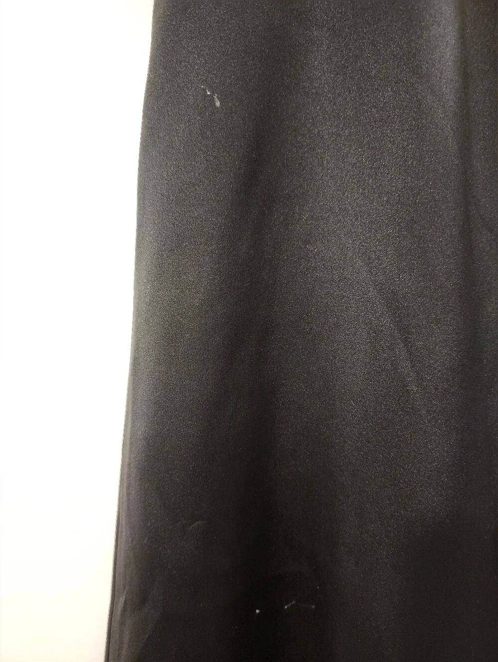Giorgio Armani Vintage 1998 100% Silk Borgo 21 Classic Black A-Line Skirt